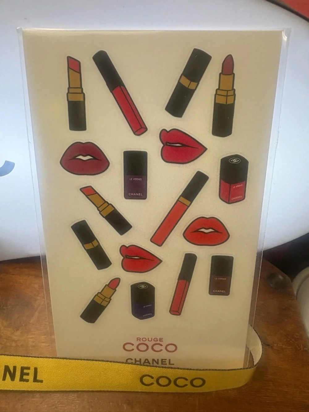Chanel Rouge Coco Stickers (17)  NWOT